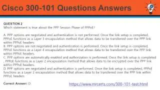 Get 300 101 Practice test Dumps with 300-101 Exam Questions Answers
