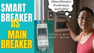 Smart Circuit Breaker As Main Breaker in AC Control Panel | Taxnele | REVIEW
