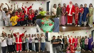 Christmas celebration at Priyanka tutorials l Fun- fair l Pachubandar Vasai l Sanika Koli Vlogs l