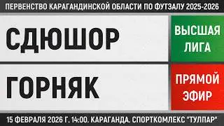 СДЮШОР-Ветераны - Горняк (15.02.2026) Высшая лига