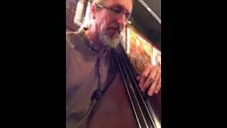 Dave Captein Upright Arco Jazz Bass Solo 