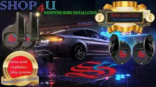 SHOP4U windtone Horn installation.