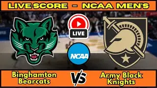 🔴 Binghamton Bearcats vs Army Black Knights | NCAA Men&rsquo;s Basketball | Live Score Update Dec 23