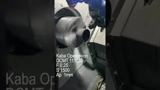 CNC TORNADA SERT METAL İŞLEME