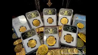 NEW TREASURE 1.22 (CROSS SIDE) PIRATE GOLD COINS TREASURE LOOT