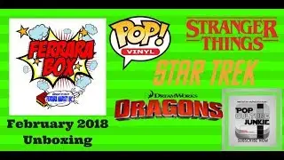 Ferrera Market Box Unboxing February 2018 Theme: TV