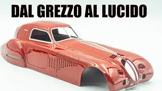 Alfa Romeo 8C 2900B – Verniciatura Completa + Cromature | Modellismo 1/24