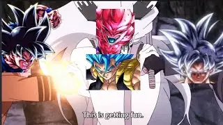 Double LF Ultra Instinct Teams Up Against Double Ultras! - Dragon Ball Legends