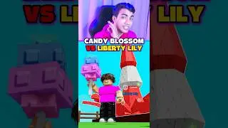 CANDY BLOSSOM VS LIBERTY LILY GROW A GARDEN 😱