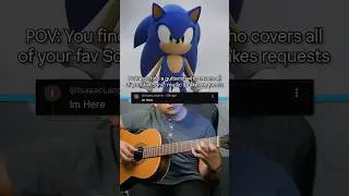 Sonic Frontiers on Classical Guitar (kinda) #shorts