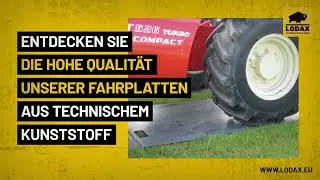 Warum unsere LODAX Premium Fahrplatten w&auml;hlen?