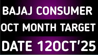 BAJAJ CONSUMER CARE SHARE LATEST NEWS 11OCT'25/BAJAJ CONSUMER CARE SHARE LATEST NEWS WITH TARGET