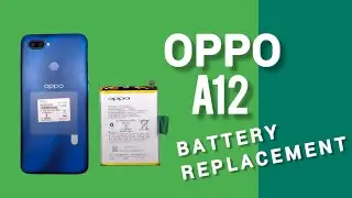 oppo A12 Battery replacement | how to change oppo A12 battery #oppo #new #repair
