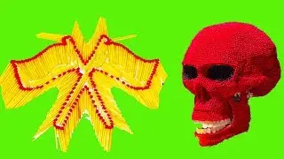 Experiment | Match Chain Reaction Amazing Fire Domino #10