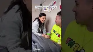 Розыгрыш Pringles над девушкой 🤪 #шорты