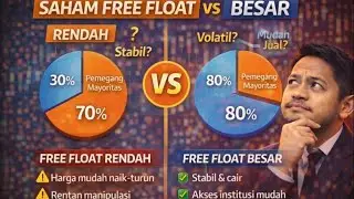 Perbedaan Free Float Rendah dan Besar