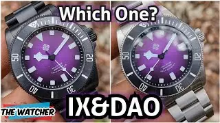Is this THE nicest PURPLE dial you've seen? | IX&DAO TITANIUM Full Review | The Watcher 