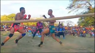 Gilo le champion Vs Scorpion rouge, combat de défi à Ambanja