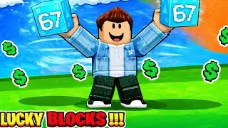 RESCUEING SUPER EXCLUSIVE LUCKY BLOCK BRAINROT FROM TSUNAMI APOCALYPSE IN ROBLOX !! #roblox