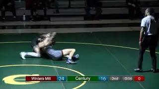 Dylan Vroom with a Knights pin at 138, Century trails Winters, Mill 24-22