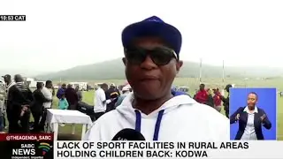Lack of sport facilities in rural areas holding children back: Zizi Kodwa