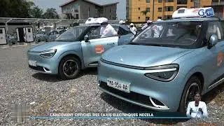 Lancement officiel des taxis électriques Ndzela.