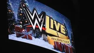 WWE Live Event - Winnipeg Dec 20th Holiday Tour 2015 - (MTS Centre)