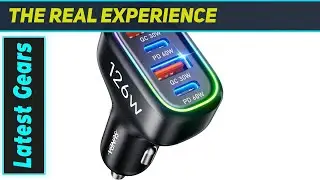 Best USB C Car Charger? 126W Dual PD & QC Fast Charging Test!