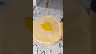 Слоеная булочка/puff bun