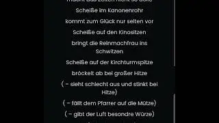 Schei&szlig;e Song (Satire) German