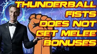 Borderlands 3 Thunderball Fists does not get Melee Bonuses
