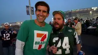 Jets fans were so confident they were going to beat the Patriots