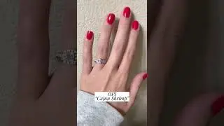 ✨Nail Transformation✨ OPI Nail Polish in &ldquo;Cajun Shrimp&rdquo; #shorts #glowup #nailart #nailpolish #grwm
