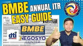 BMBE Annual Income Tax Return 1701 | Annual ITR for BMBE ( Barangay Micro Business Enterprise )