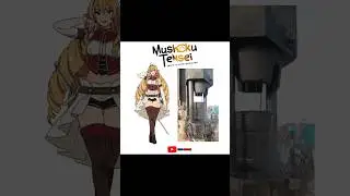 Mushoku Tensei Waifu Vs Hydraulic Impact Press😋 #mushokutenseilightnovel #memes #waifu