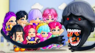 The 67 CURSES Our QUADRUPLETS in Roblox! (Kpop Demon Hunters)