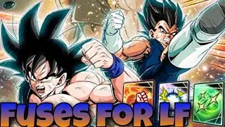 Tag LF Angel Goku and Vegeta Concept - Dragon Ball Legends