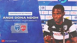 Ande Dona Ndoh avant la r&eacute;ception du Valenciennes FC