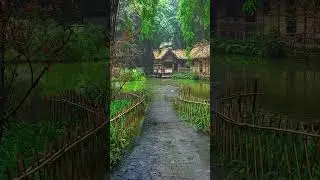 Gentle Rain Sounds for Deep Sleep #youtubeshorts