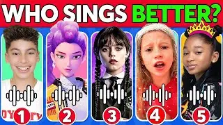 Who DANCES Better? 💃🎶 Guess Who is Dancing | Like Nastya, MrBeast, Rumi, Zoey, JoJo Siwa | Deep Quiz