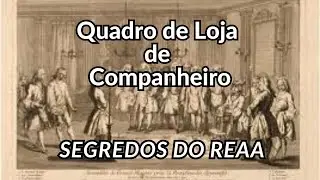 Painel de Companheiro Ma&ccedil;om: Segredos do REAA!