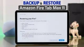 How to Restore Amazon Fire Tablet From Backup! [Backup & Restore Max 11]
