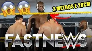 MEU DEUS! GIGANTE ASSUSTADOR SURGE NA WWE - FASTNEWS