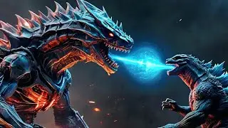 [Godzilla and Kong vs mechazor-entity] can Godzilla and Kong save earth