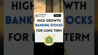 High growth banking stocks for long term 🔥💵🏦 #shorts #ytshorts #multibagger