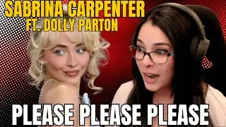 😱 First Reaction: Sabrina Carpenter x Dolly Parton – Please Please Please | Vocals on Fire! 🎶🔥