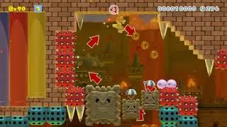 SMM2 - Cat Trick EX2 | Course ID: R3K-Y6L-LLF