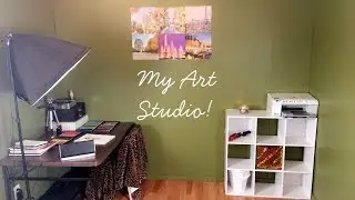 ~MY ART STUDIO!~ (HUGE transformation)