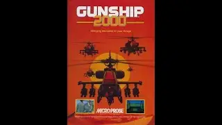Gunship 2000 (Amiga AGA, OCS, PC DOS Gameplay Samples)