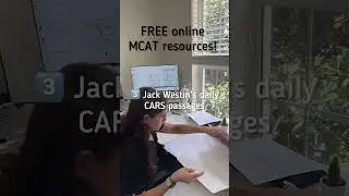 MCAT studying for FREE